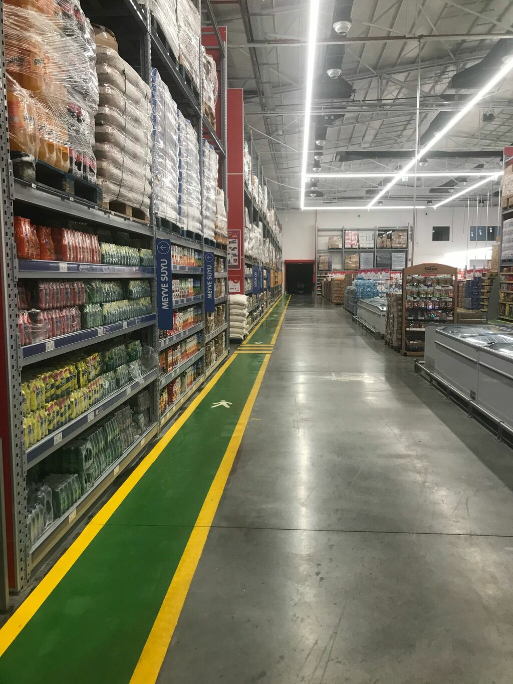 iş güvenliği çizgileri boyama