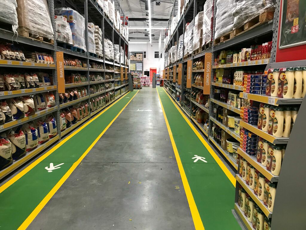 iş güvenliği çizgileri 