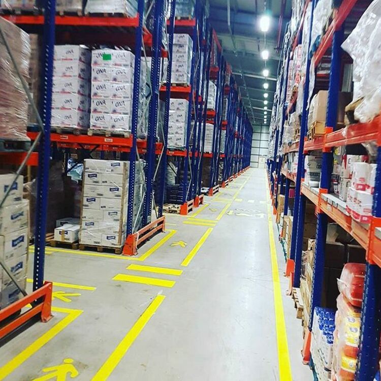 iş güvenliği çizgileri boyama